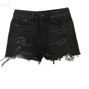 GRLFRND Denim Shorts Sz 25